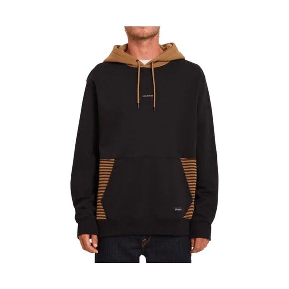 Volcom Mens sz Medium Forzee Pullover Hoodie Sweatshirt Alternative Skater Prep - Picture 1 of 14